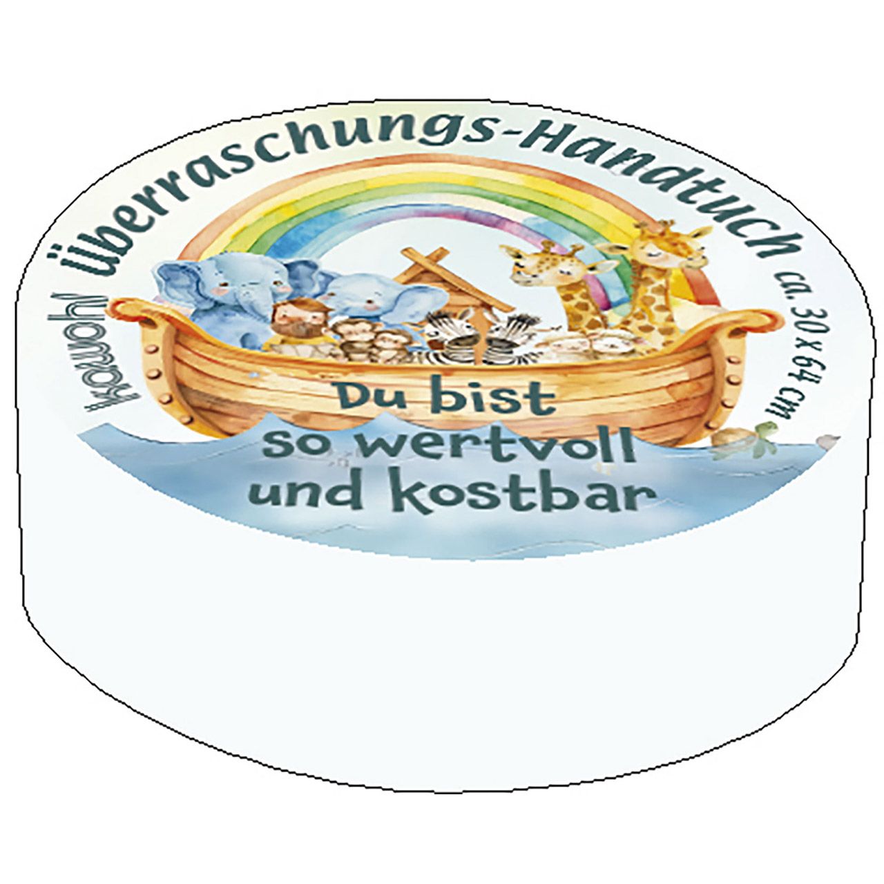 Mini-Handtuch - Du bist so wertvoll und kostbar