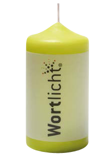 Wortlichtkerze - Wege zum Glück Wortlichtkerze - Wege zum Glück