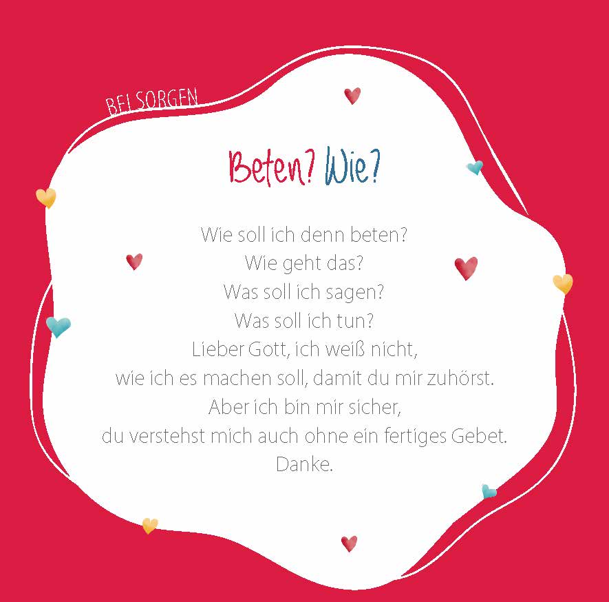 Geschenkbuch - Meine kunterbunten Gebete