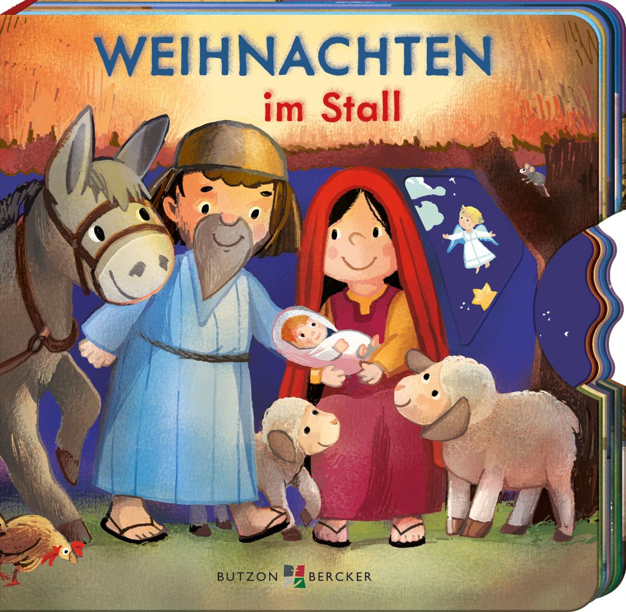 Kinderbuch - Weihnachten im Stall