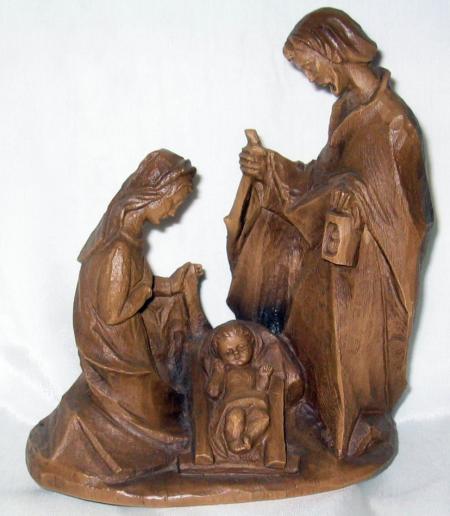 Blockkrippe - Modern & 17 cm Blockkrippe - Modern & 17 cm