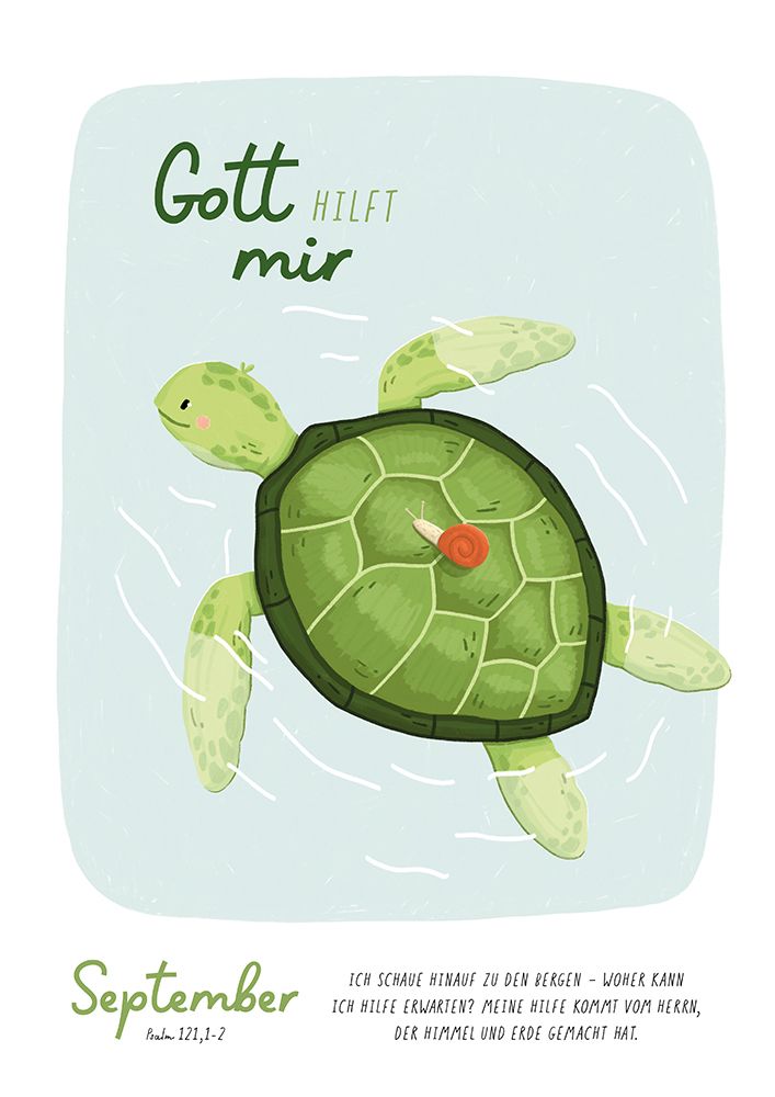 Zeitloser Kinderkalender - Mein Gott & ich