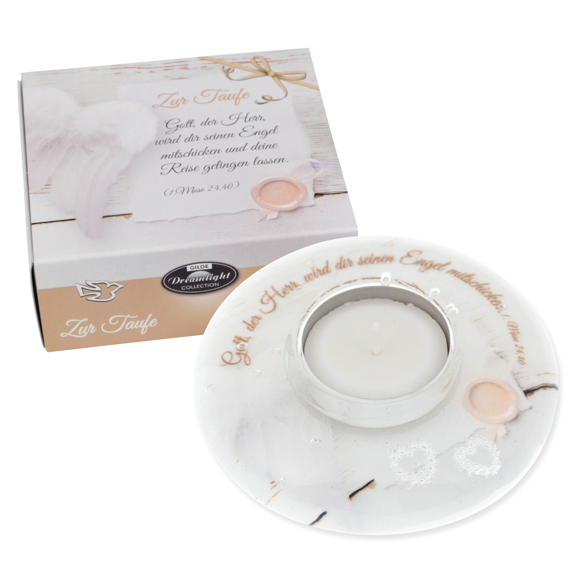 Tauf- Licht - Engelsflügel Tauf- Licht - Engelsflügel