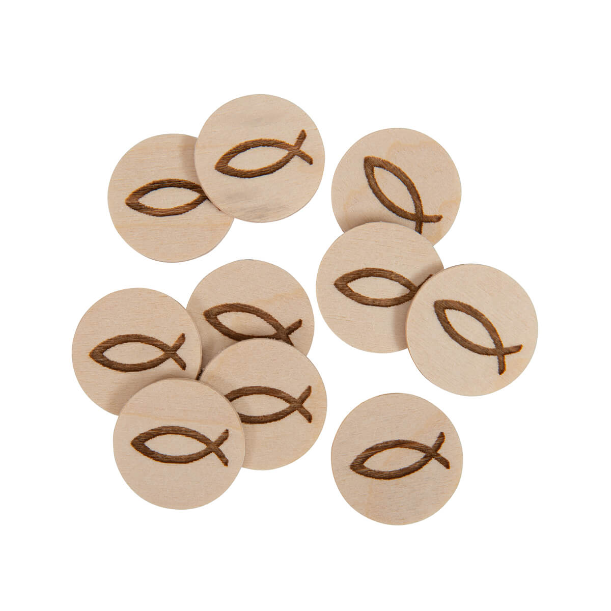 Einkaufswagenchips - Fisch & 10er Pack Einkaufswagenchips - Fisch & 10er Pack