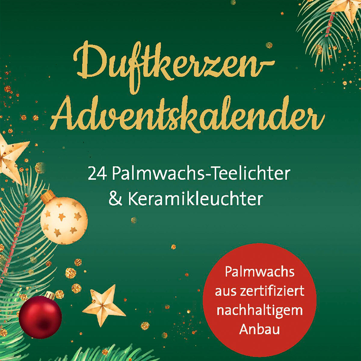 Adventskalender - Duftkerzen