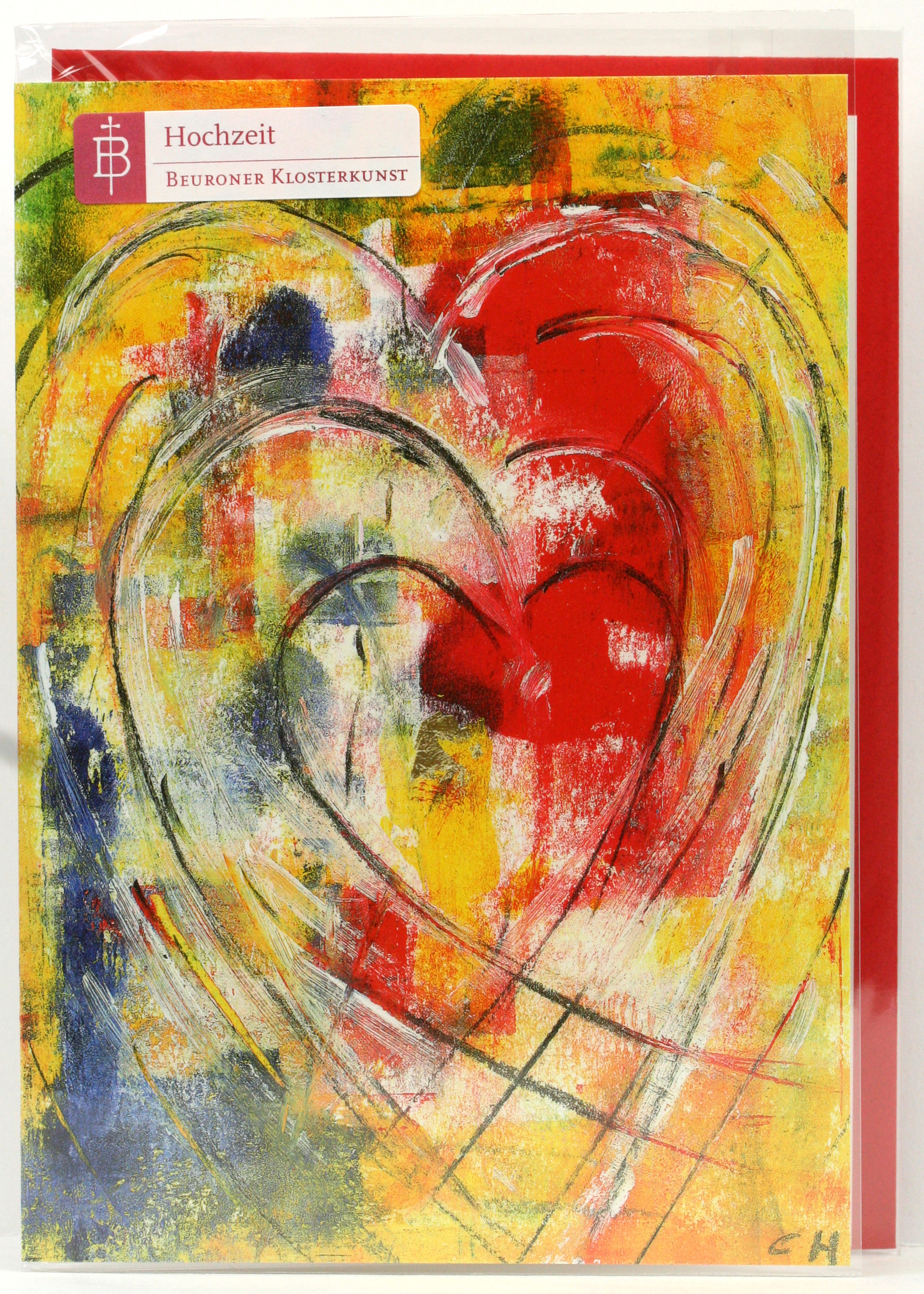 Hochzeitskarte - Kreativität der Liebe Hochzeitskarte - Kreativität der Liebe