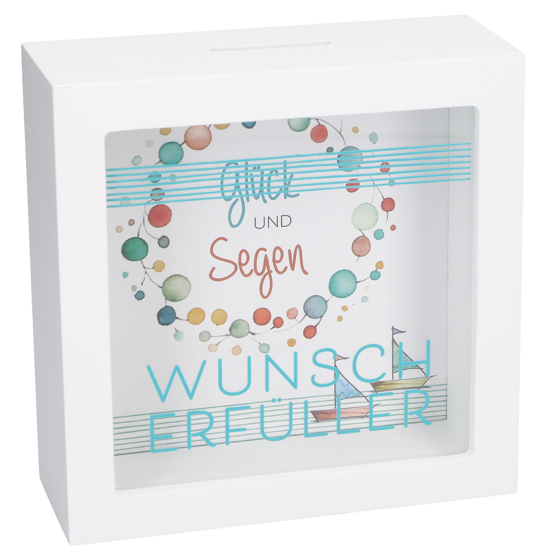 Bilderrahmen-Spardose - Wunscherfüller