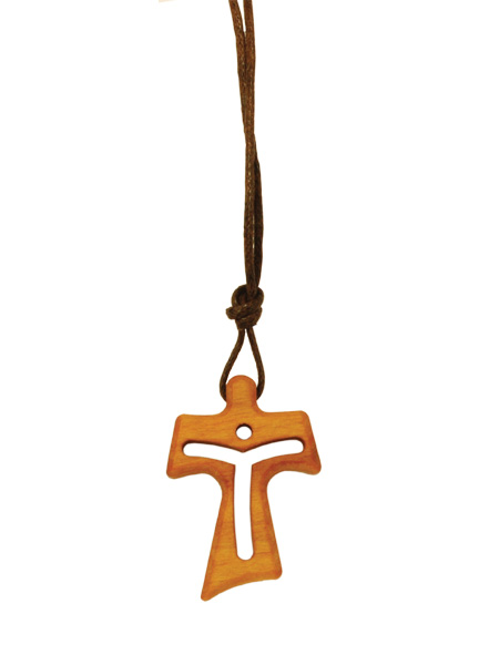 Stoffband - Taukreuz & Olive Stoffband - Taukreuz & Olive