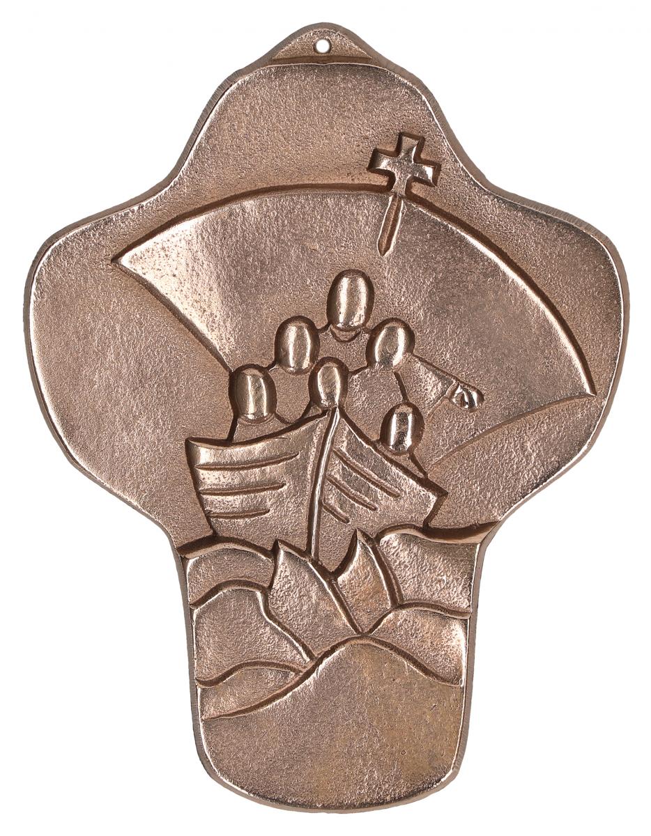 Kommunionkreuz - Boot & Bronze Kommunionkreuz - Boot & Bronze