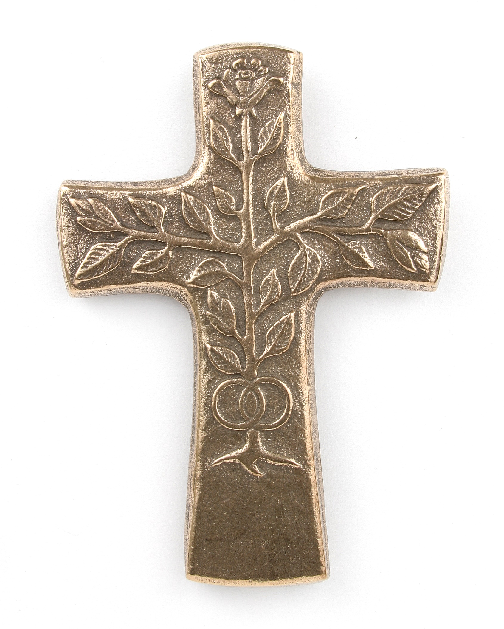 Bronzekreuz - Baum & Ringe Bronzekreuz - Baum & Ringe