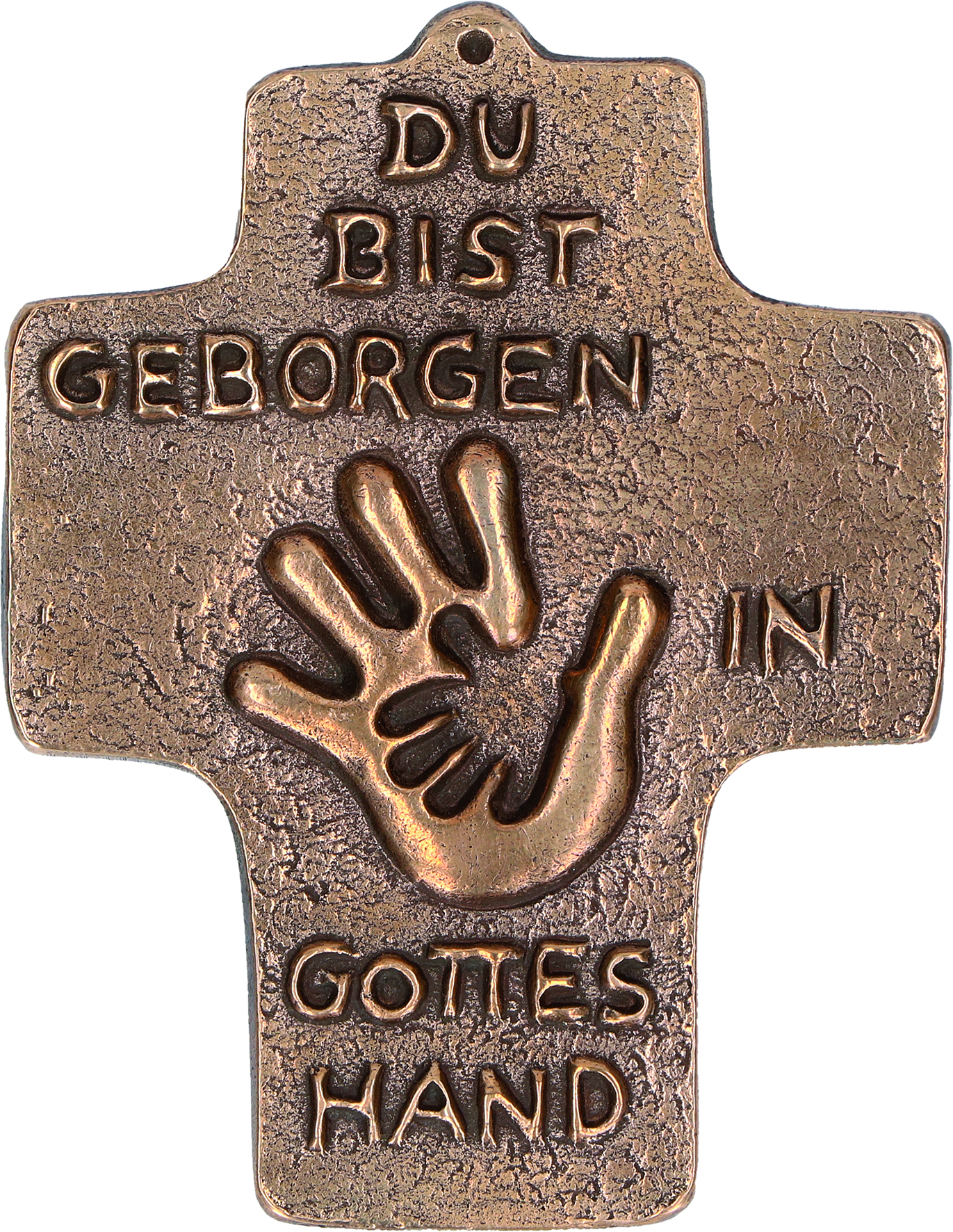 Kommunionkreuz - Geborgen in Gottes Hand Kommunionkreuz - Geborgen in Gottes Hand