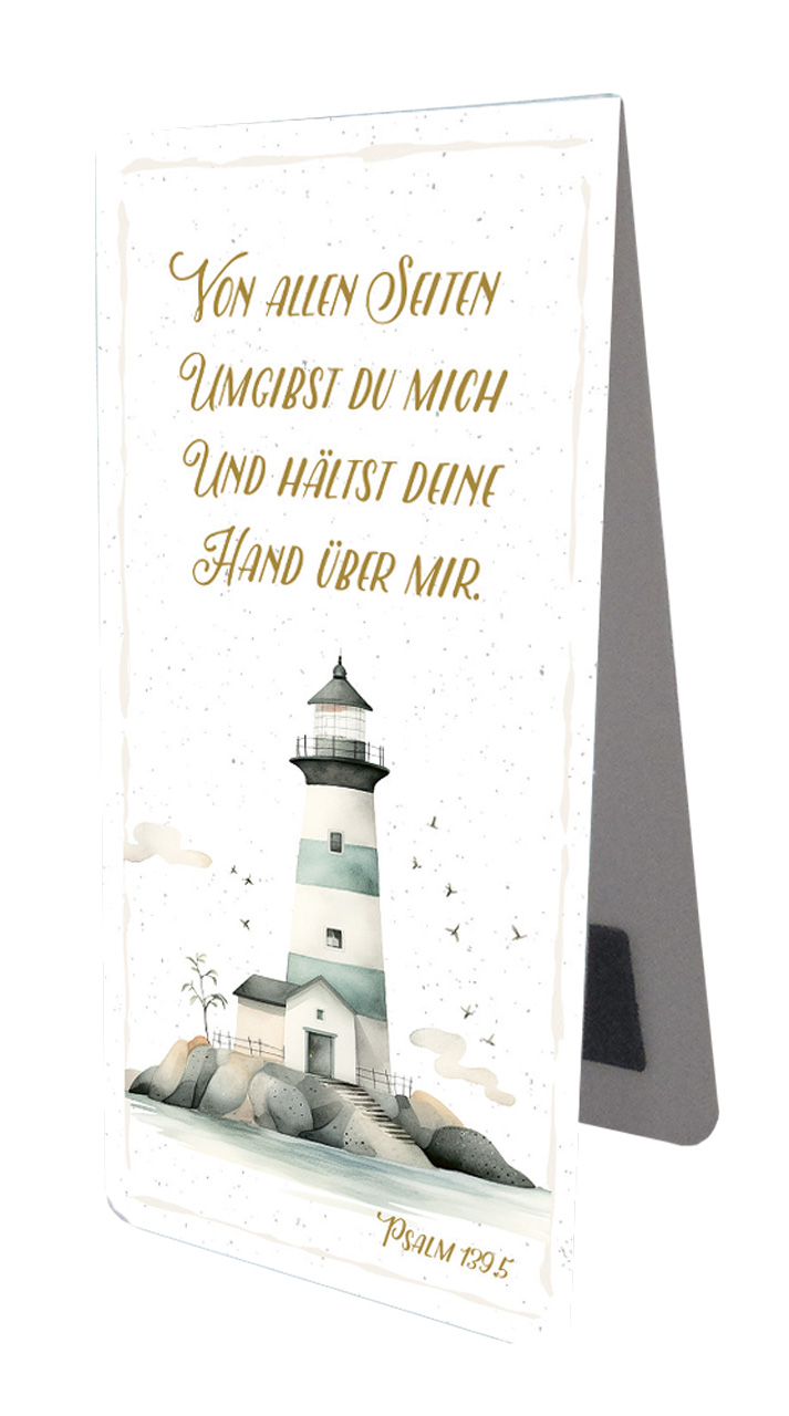 Magnet-Lesezeichen - Von allen Seiten umgibst...
