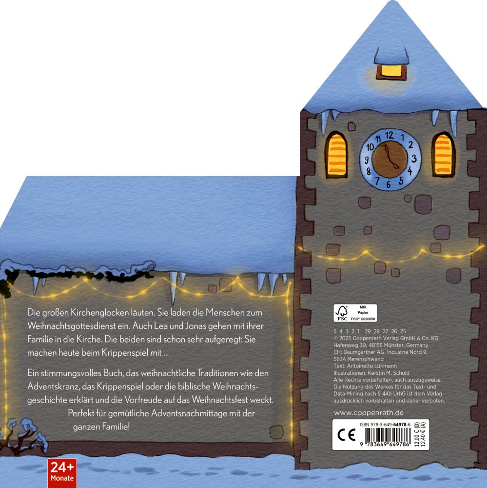 Kinderbuch - Mein kleines Buch von Weihachten