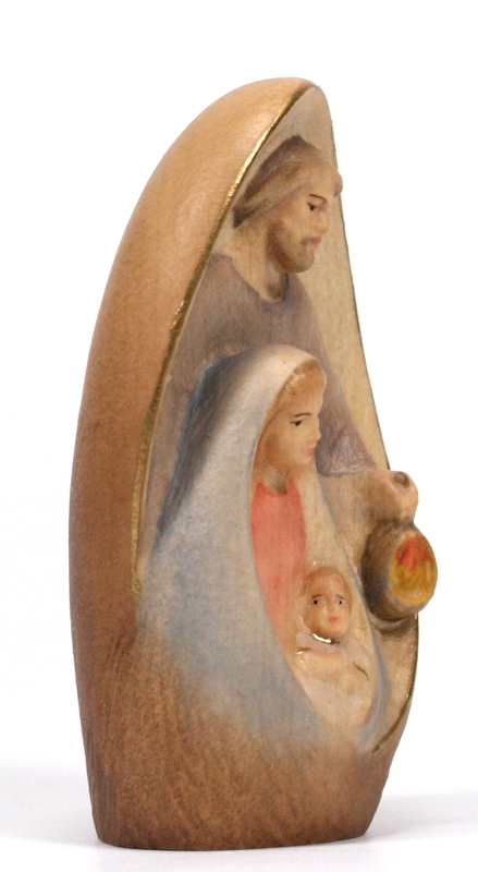 Blockkrippe - Heilige Familie & 8 cm Blockkrippe - Heilige Familie & 8 cm