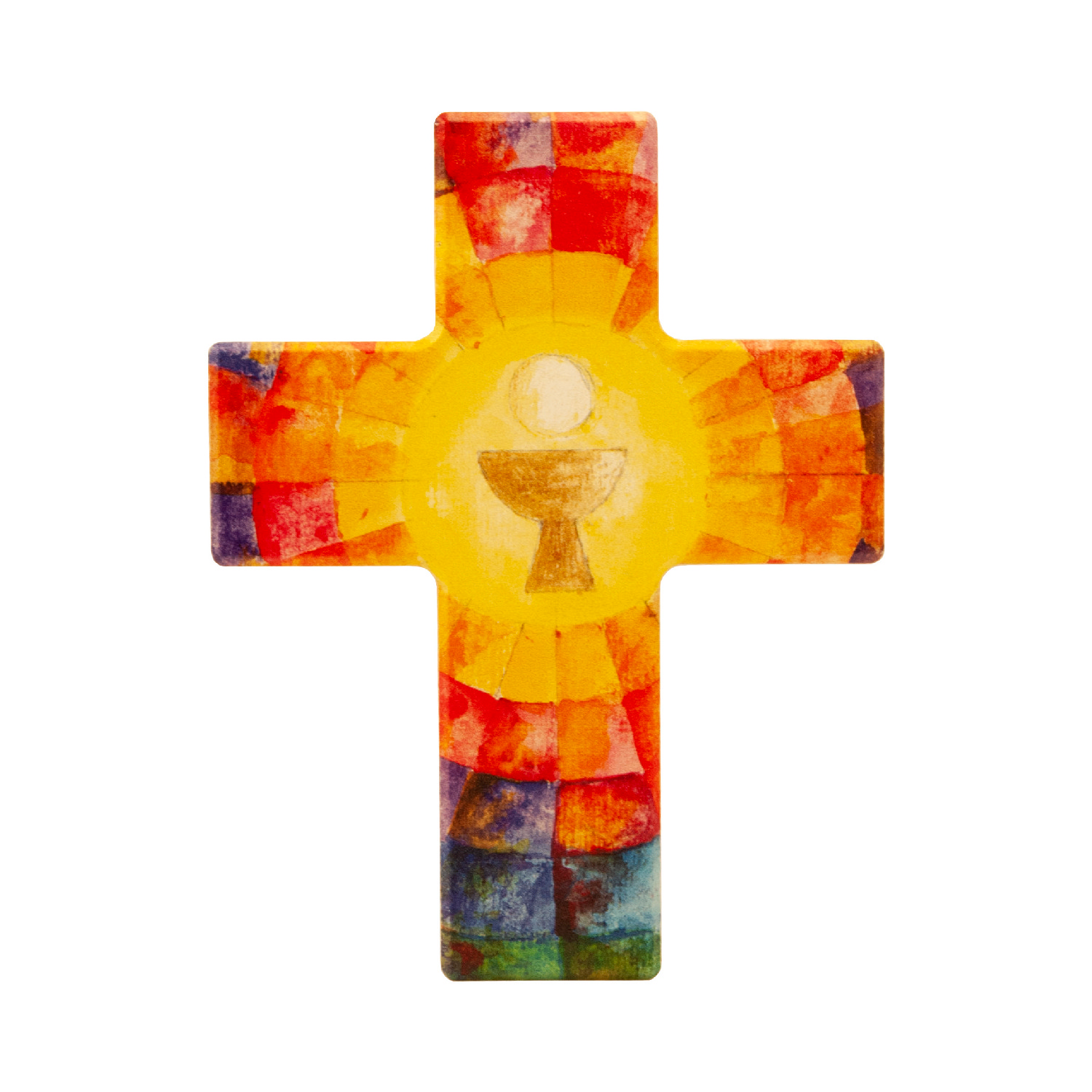 Holzkreuz - Kelch & Bunt Holzkreuz - Kelch & Bunt
