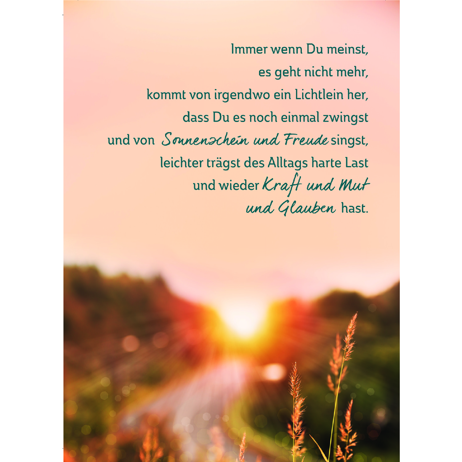 Karte zur Genesung - Immer wen du meinst... Karte zur Genesung - Immer wen du meinst...