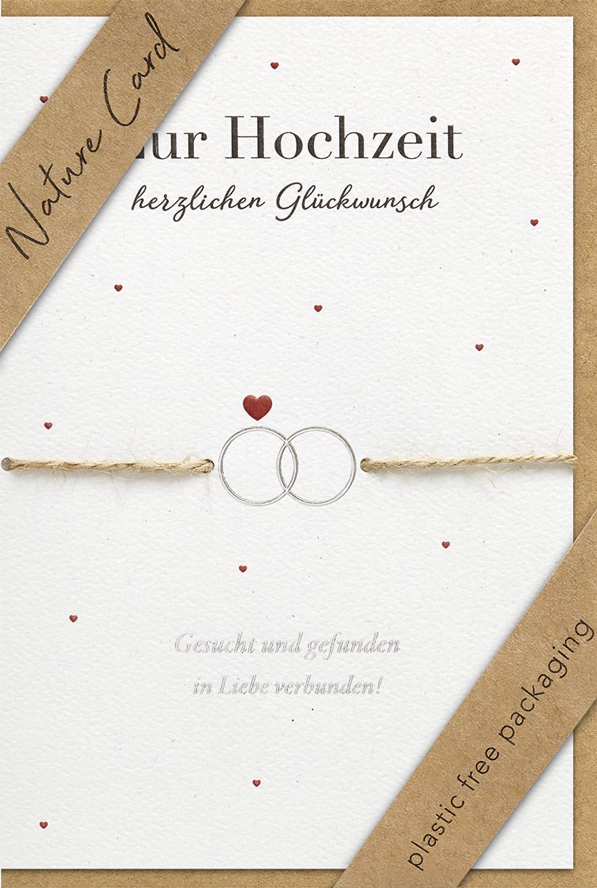 Karte zur Hochzeit - Gesucht und gefunden & Natur Karte zur Hochzeit - Gesucht und gefunden & Natur