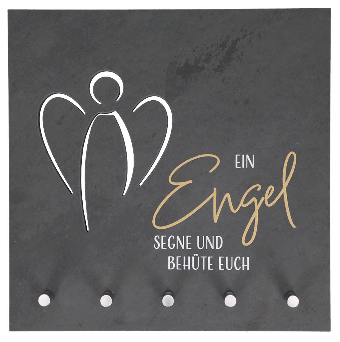 Schiefertafel - Schlüsselbrett & Engel Schiefertafel - Schlüsselbrett & Engel