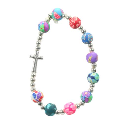 Armband - Blütenmuster & Bunt Armband - Blütenmuster & Bunt