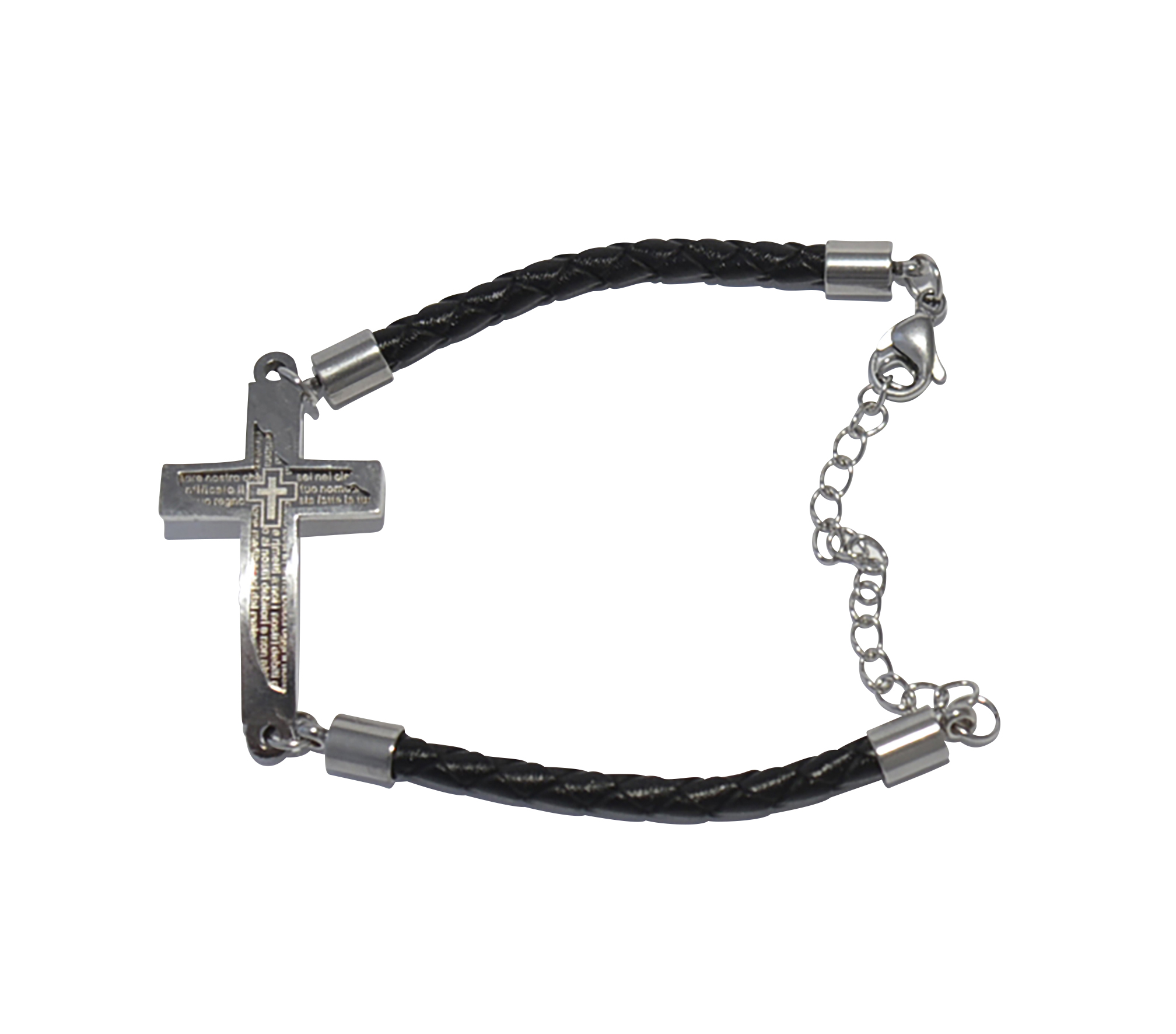 Armband – Kreuz & Edelstahl