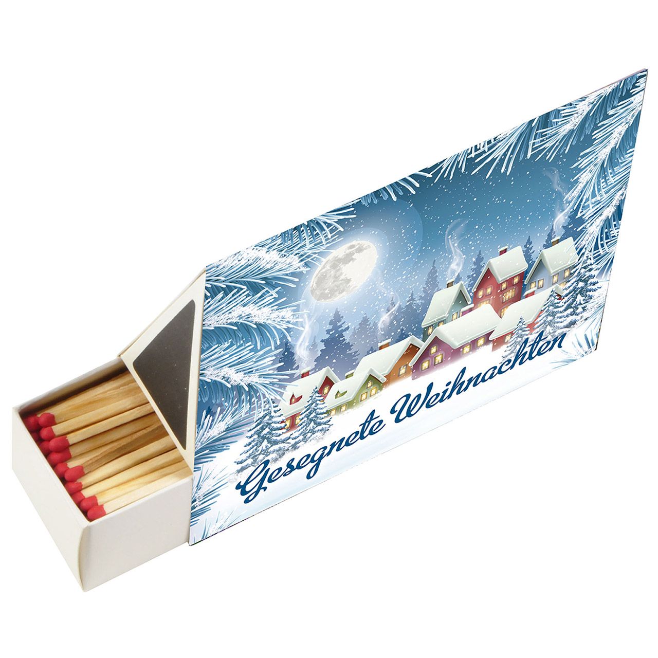 Zünd-Haus-Schachtel - Gesegnete Weihnachten