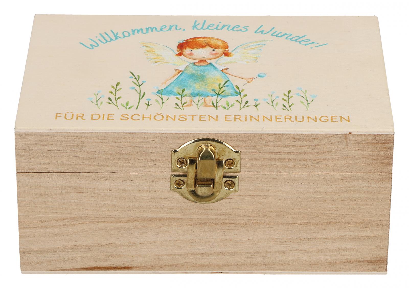 Erinnerungskiste - Willkommen kleines Wunder Erinnerungskiste - Willkommen kleines Wunder