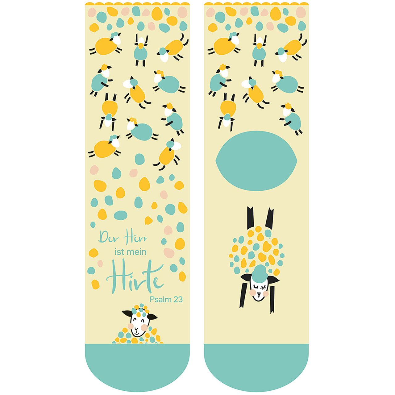 Kindersocken - Der Herr ist mein Hirte Kindersocken - Der Herr ist mein Hirte