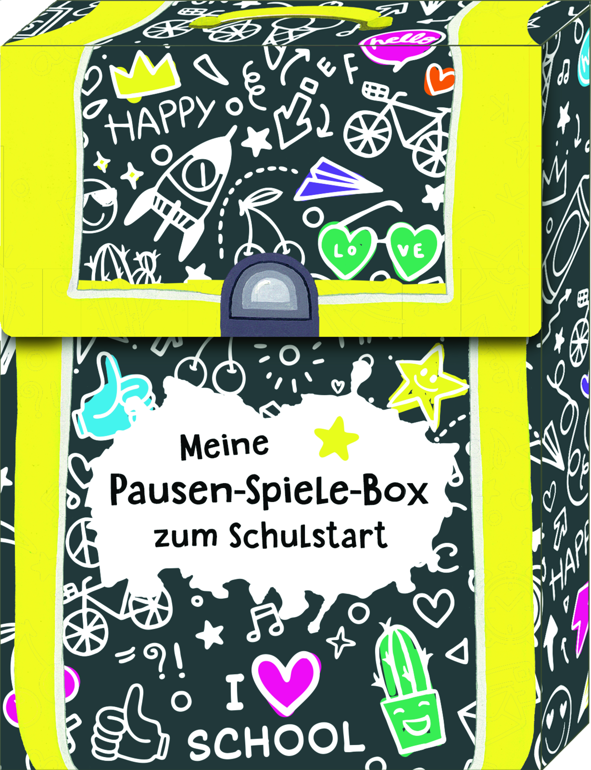 Kartenbox zum Schulstart - Pausen-Spiele Kartenbox zum Schulstart - Pausen-Spiele