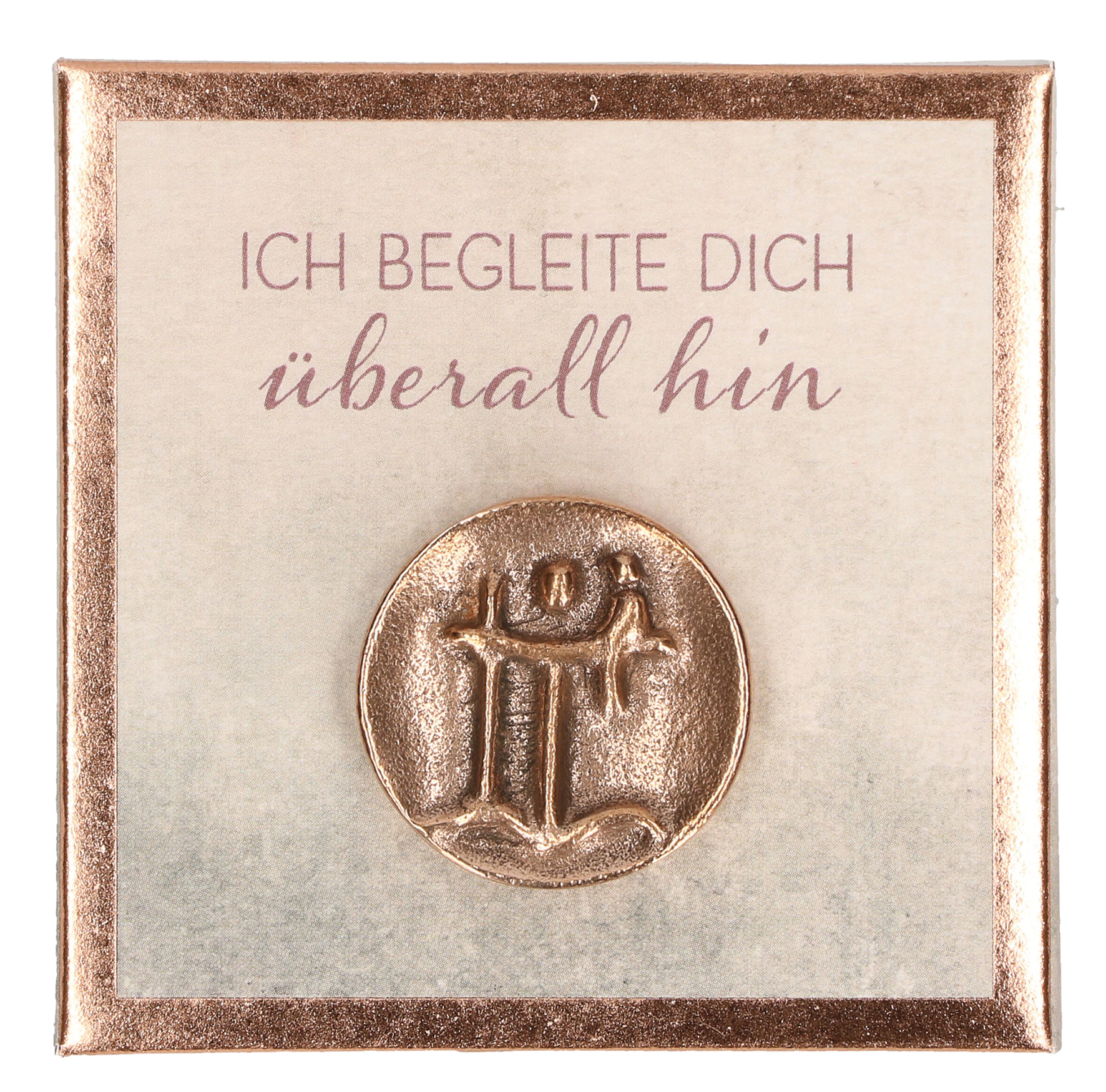 Plakette - Christophorus & Ich begleite Plakette - Christophorus & Ich begleite