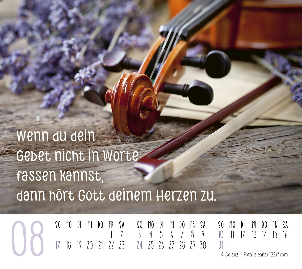 Tischkalender - Gute Wünsche für dich & 2025 Tischkalender - Gute Wünsche für dich & 2025