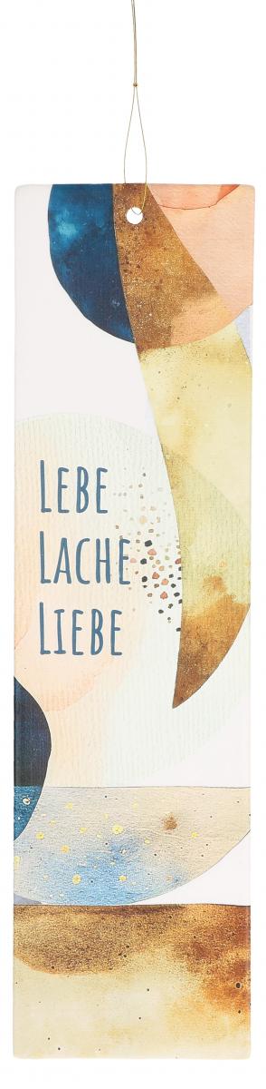 Porzellantafel - Lebe, Lache, Liebe Porzellantafel - Lebe, Lache, Liebe
