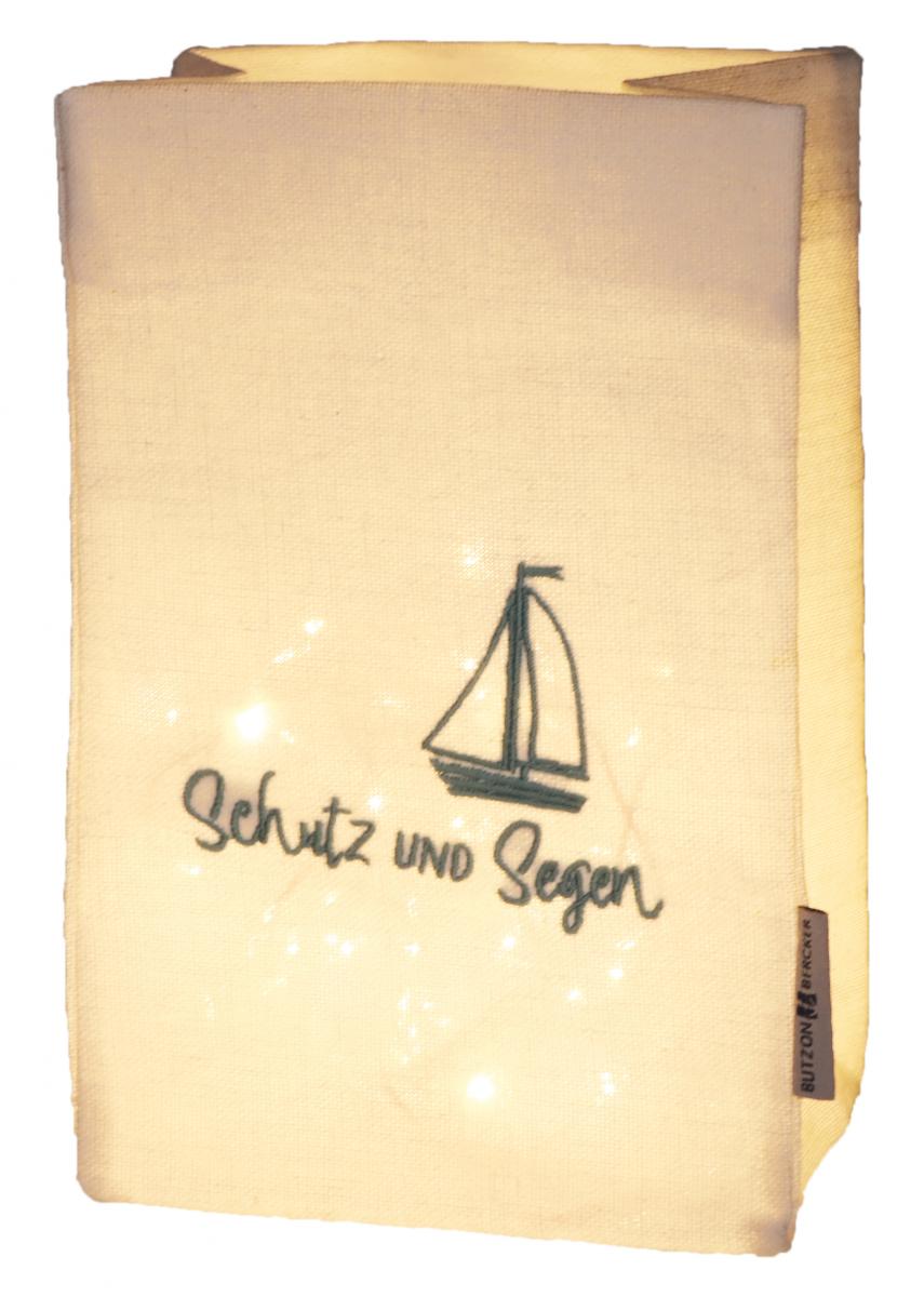 Lichtbeutel für LED-Kerze - Schutz und Segen Lichtbeutel für LED-Kerze - Schutz und Segen