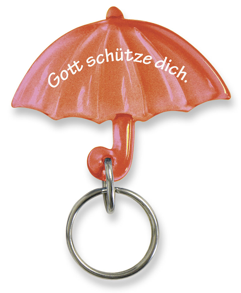 Anhänger - Gott schütze dich & Regenschirm Anhänger - Gott schütze dich & Regenschirm