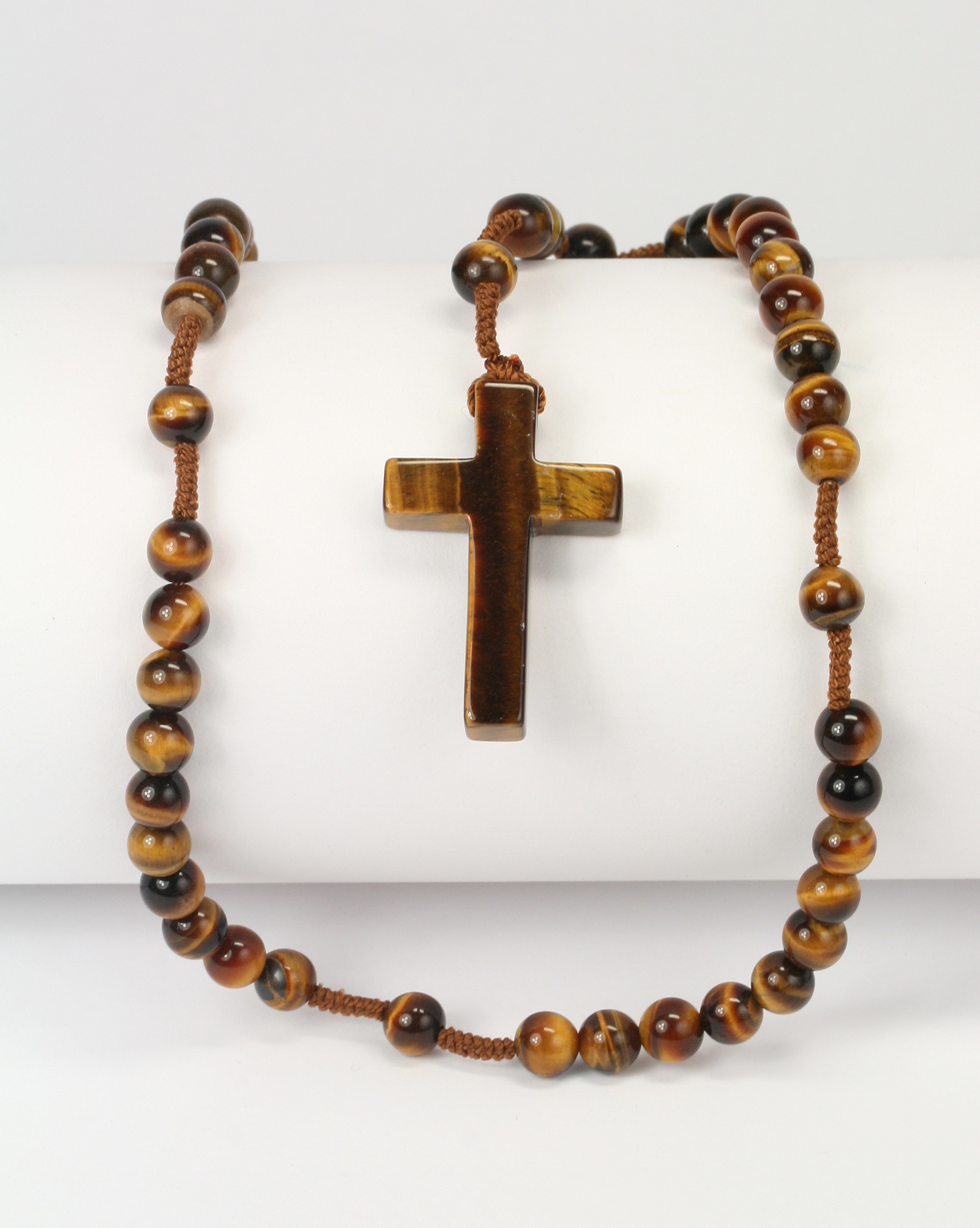 Rosenkranz - Tigerauge Rosenkranz - Tigerauge