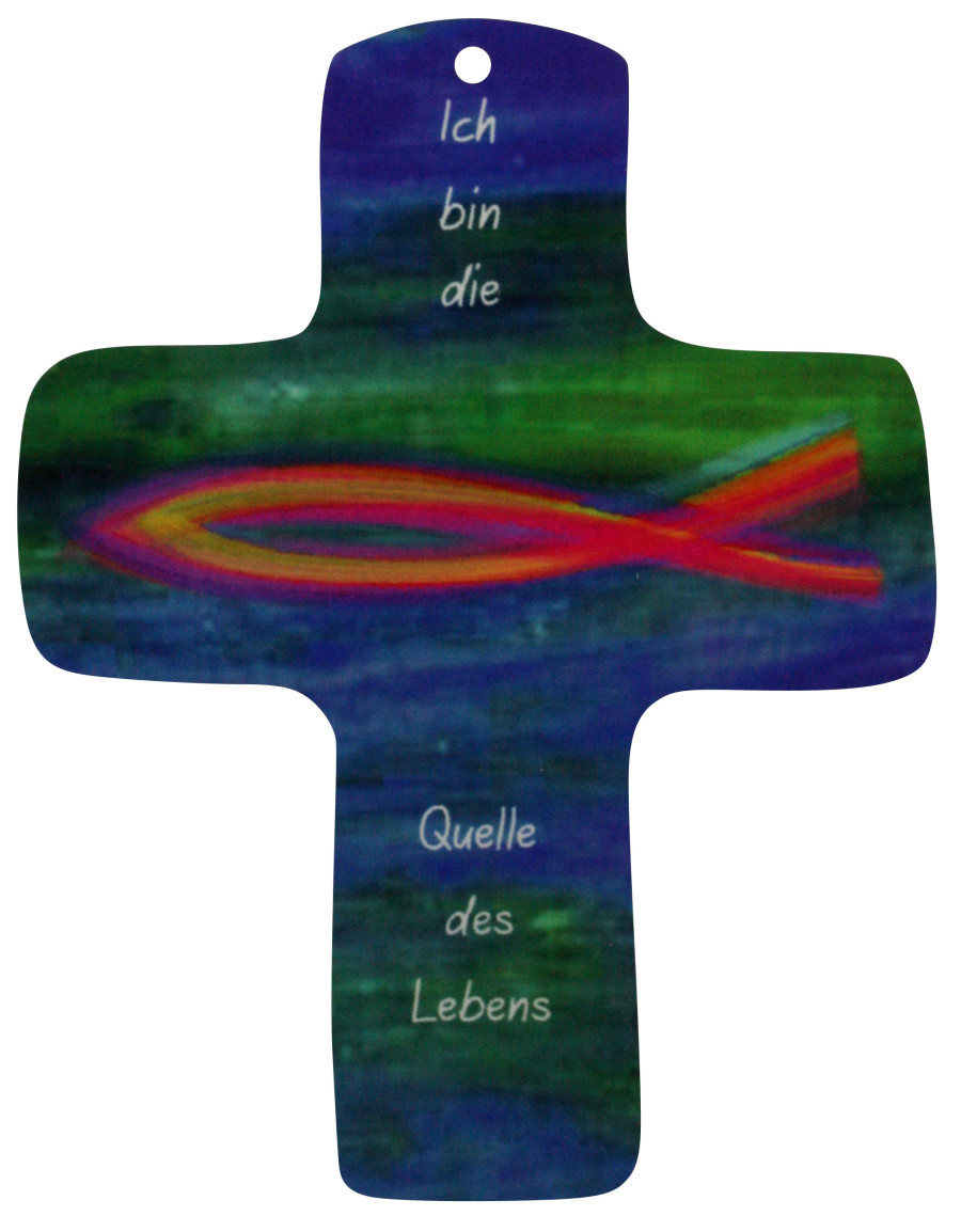 Holz-Kreuz - Quelle des Lebens Holz-Kreuz - Quelle des Lebens