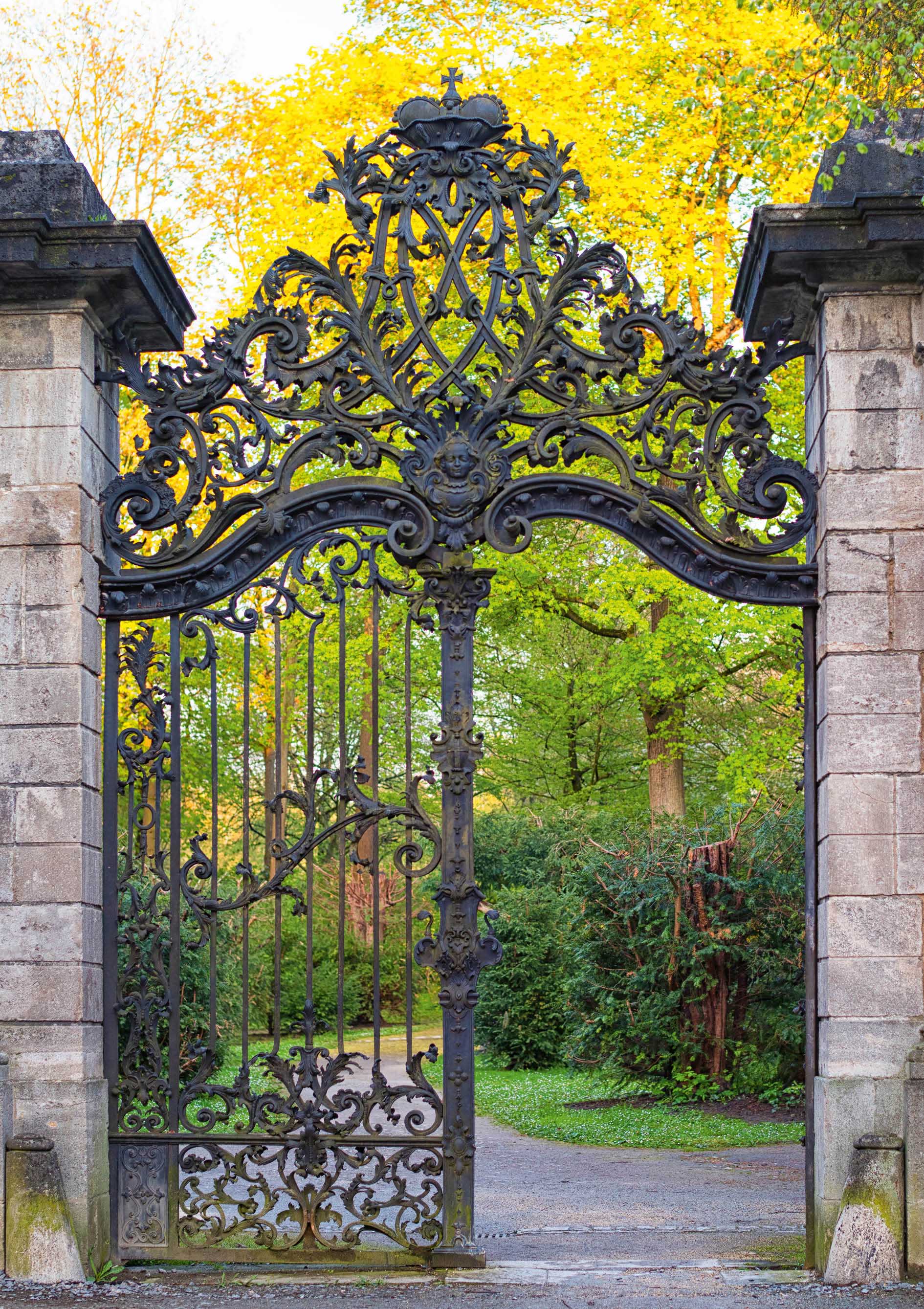 Trauerkarte - Tor zum Leben