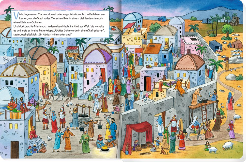 Kinderbuch - Weihnachtsgeschichte