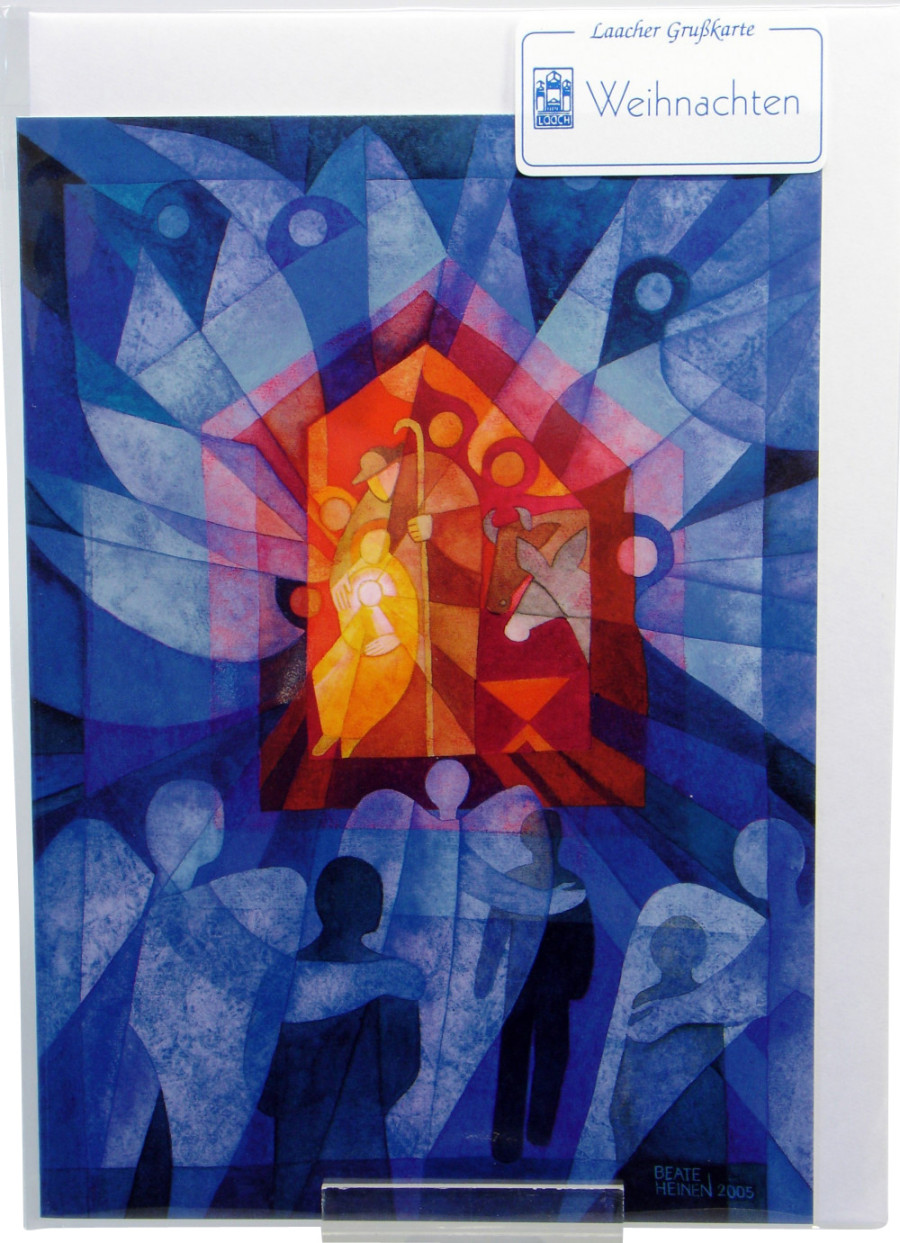 Weihnachtskarte - Nacht der Engel