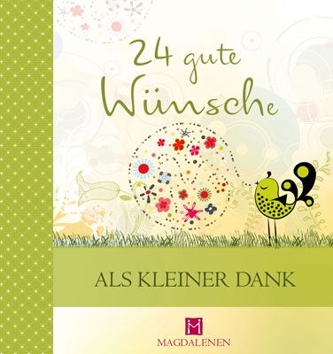 Geschenkbuch - 24 gute Wünsche als kleiner Dank