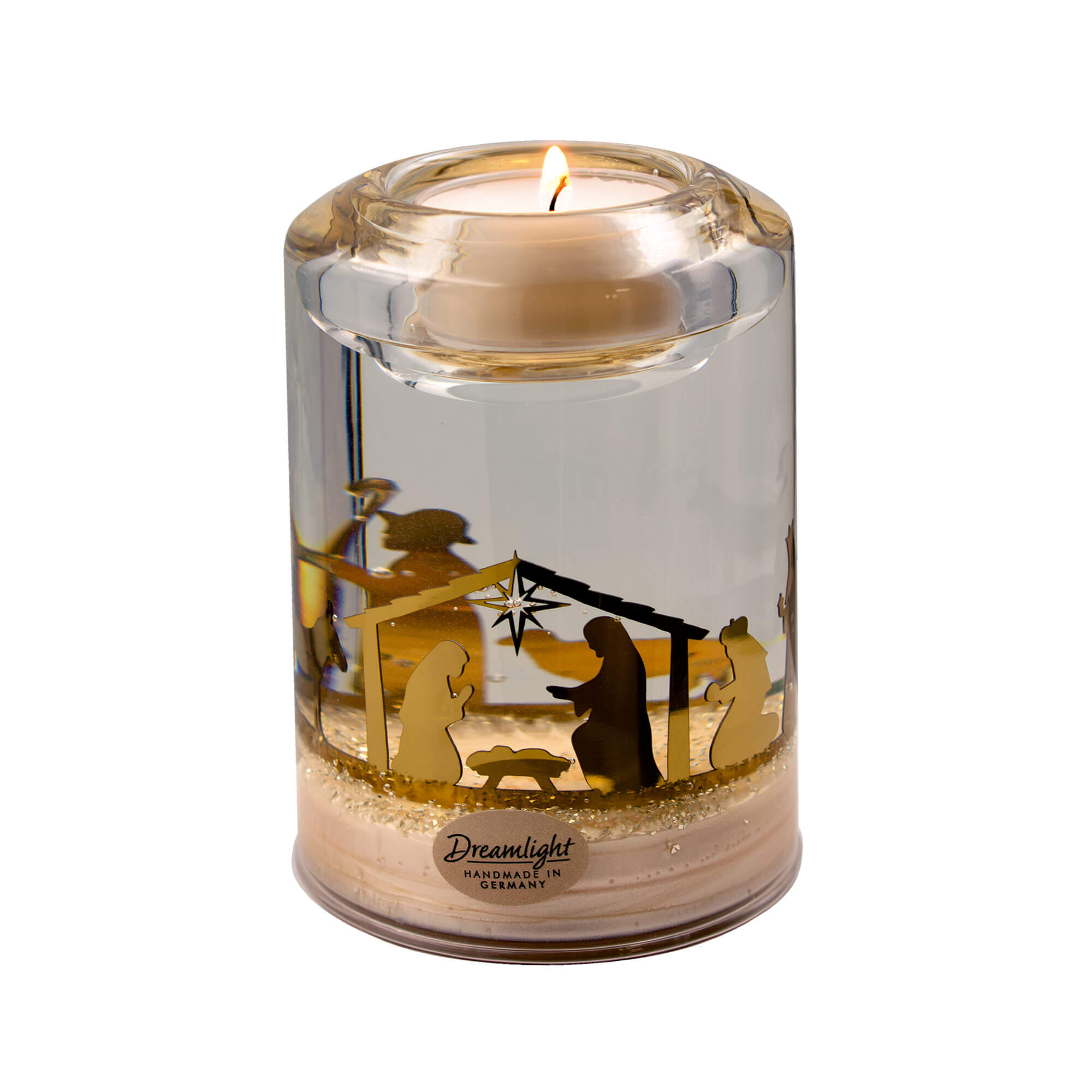 Windlicht - Dreamlight & Krippenszene