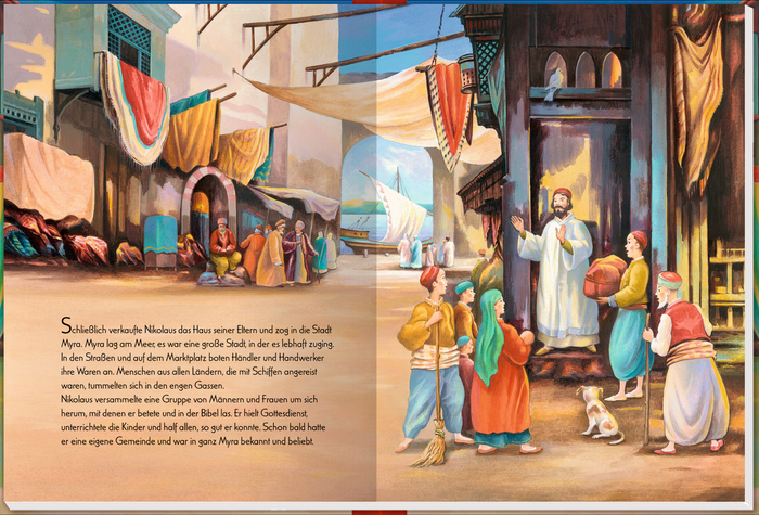 Kinderbuch - Die Geschichte vom Heiligen Nikolaus Kinderbuch - Die Geschichte vom Heiligen Nikolaus