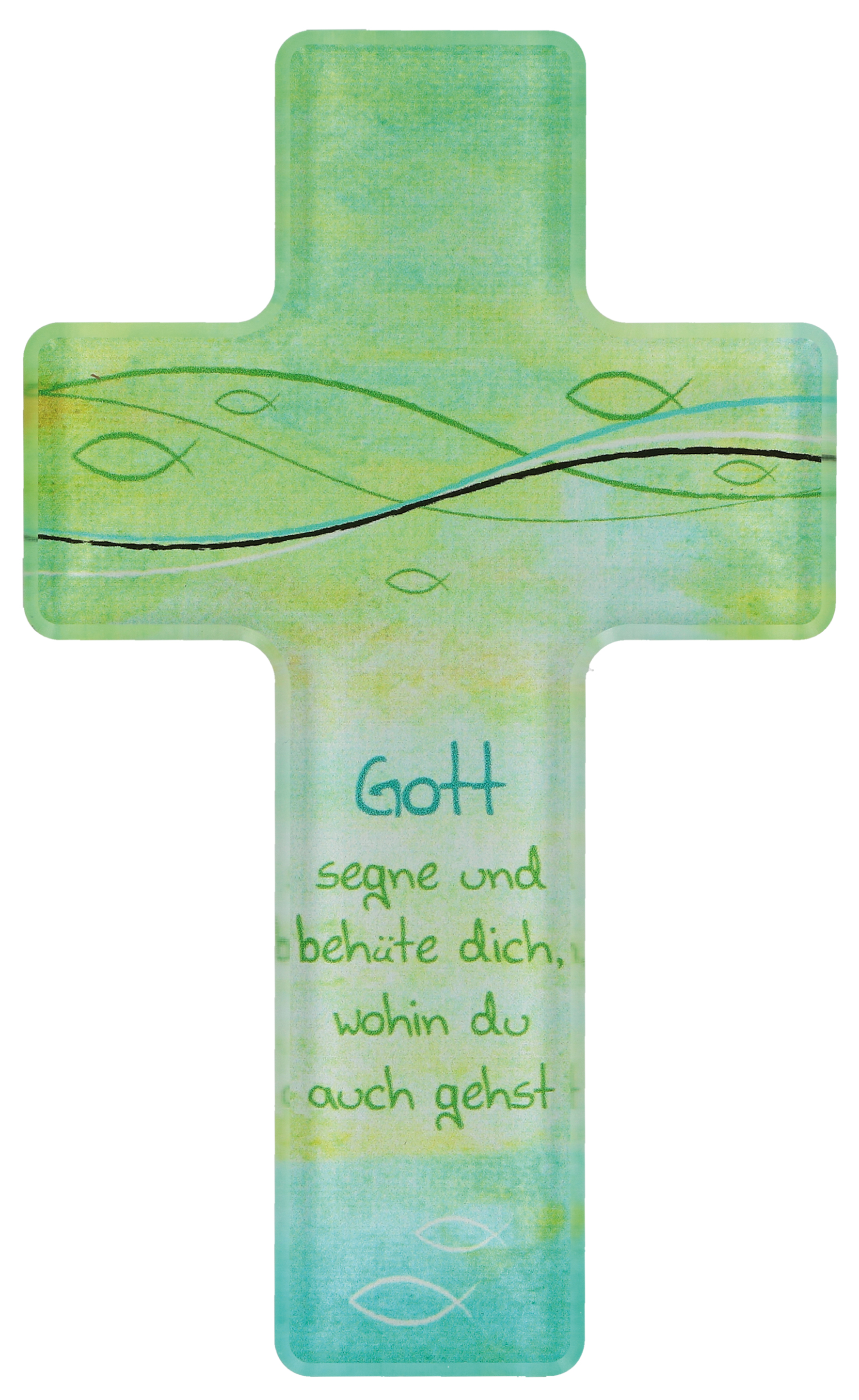 Glaskreuz - Gott segne und behüte dich Glaskreuz - Gott segne und behüte dich