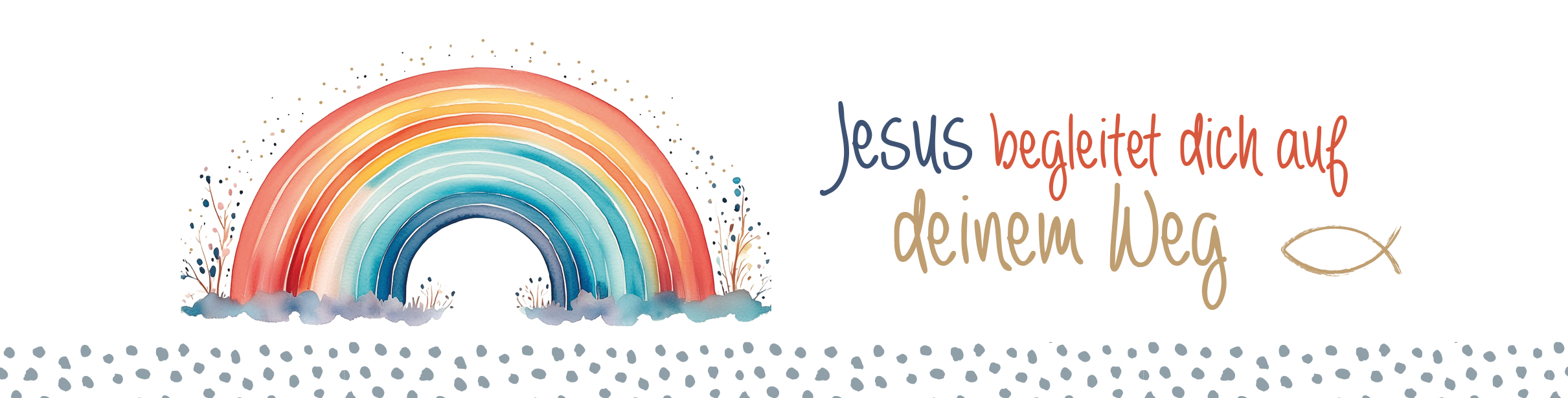 Windlicht zur Erstkommunion - Jesus begleitet dich auf deinem Weg