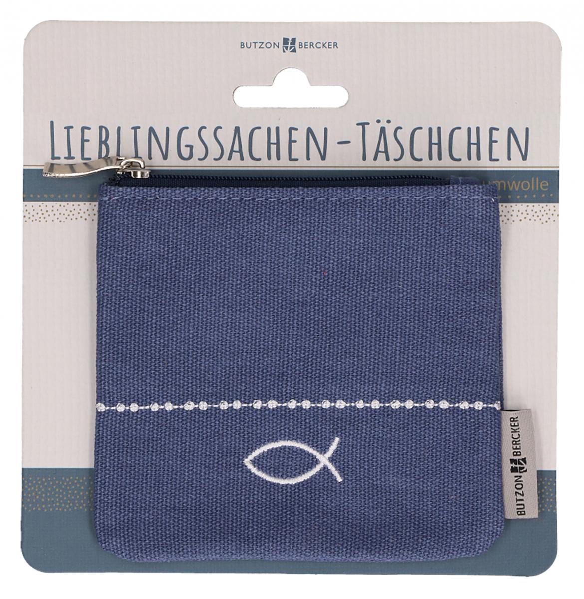 Täschchen - Fisch & Blau Täschchen - Fisch & Blau