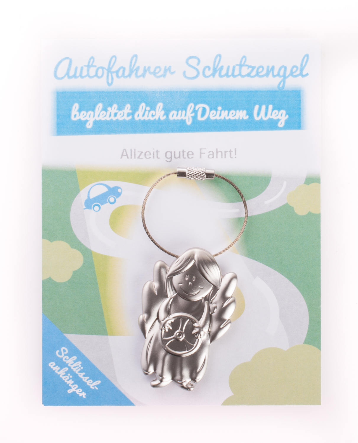 Schlüsselanhänger - Autofahrer Schutzengel Schlüsselanhänger - Autofahrer Schutzengel