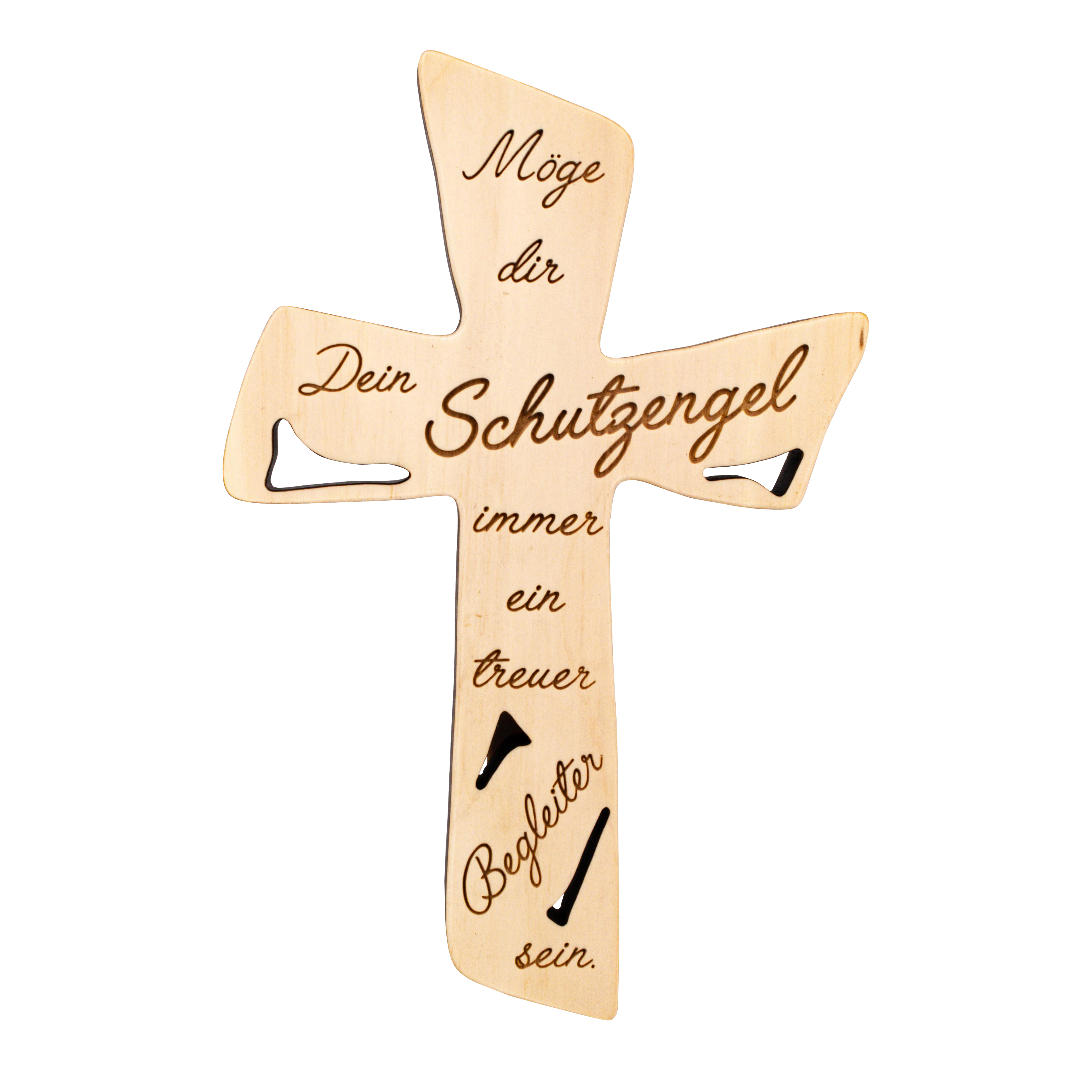 Zirben-Holzkreuz - Möge dir dein ... Zirben-Holzkreuz - Möge dir dein ...