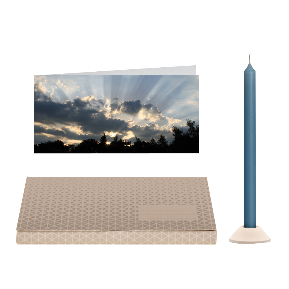 Brieflicht-Grüße - 3er-Set & Leuchtender Himmel Brieflicht-Grüße - 3er-Set & Leuchtender Himmel