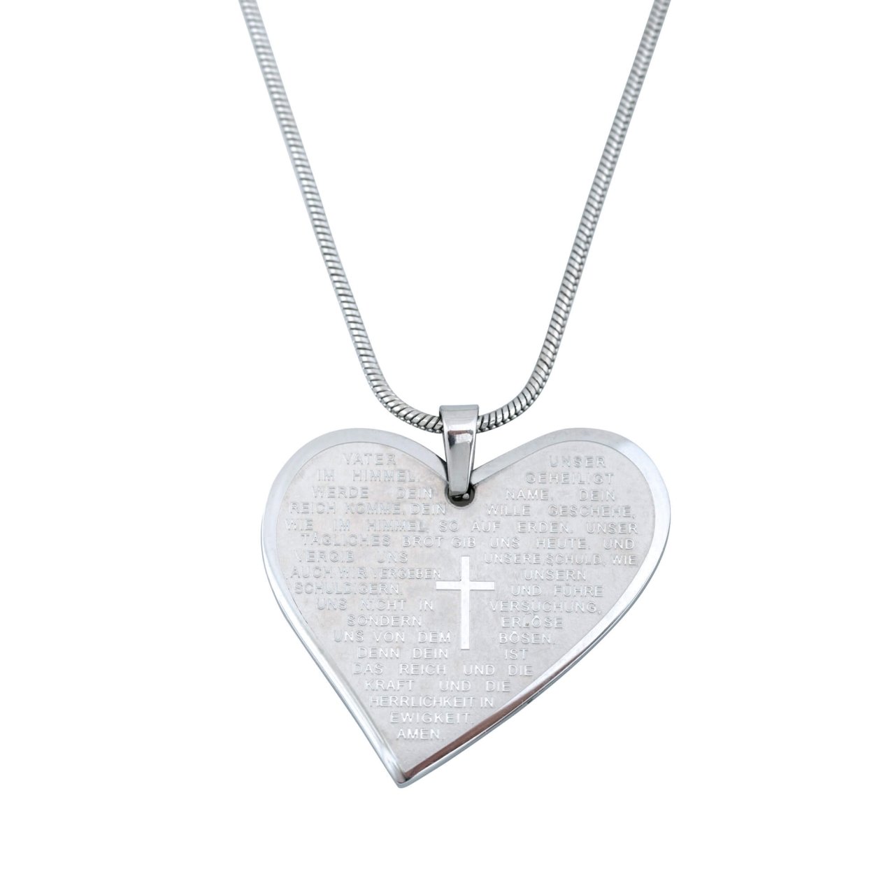 Halskette - Herz & Vater unser... Halskette - Herz & Vater unser...