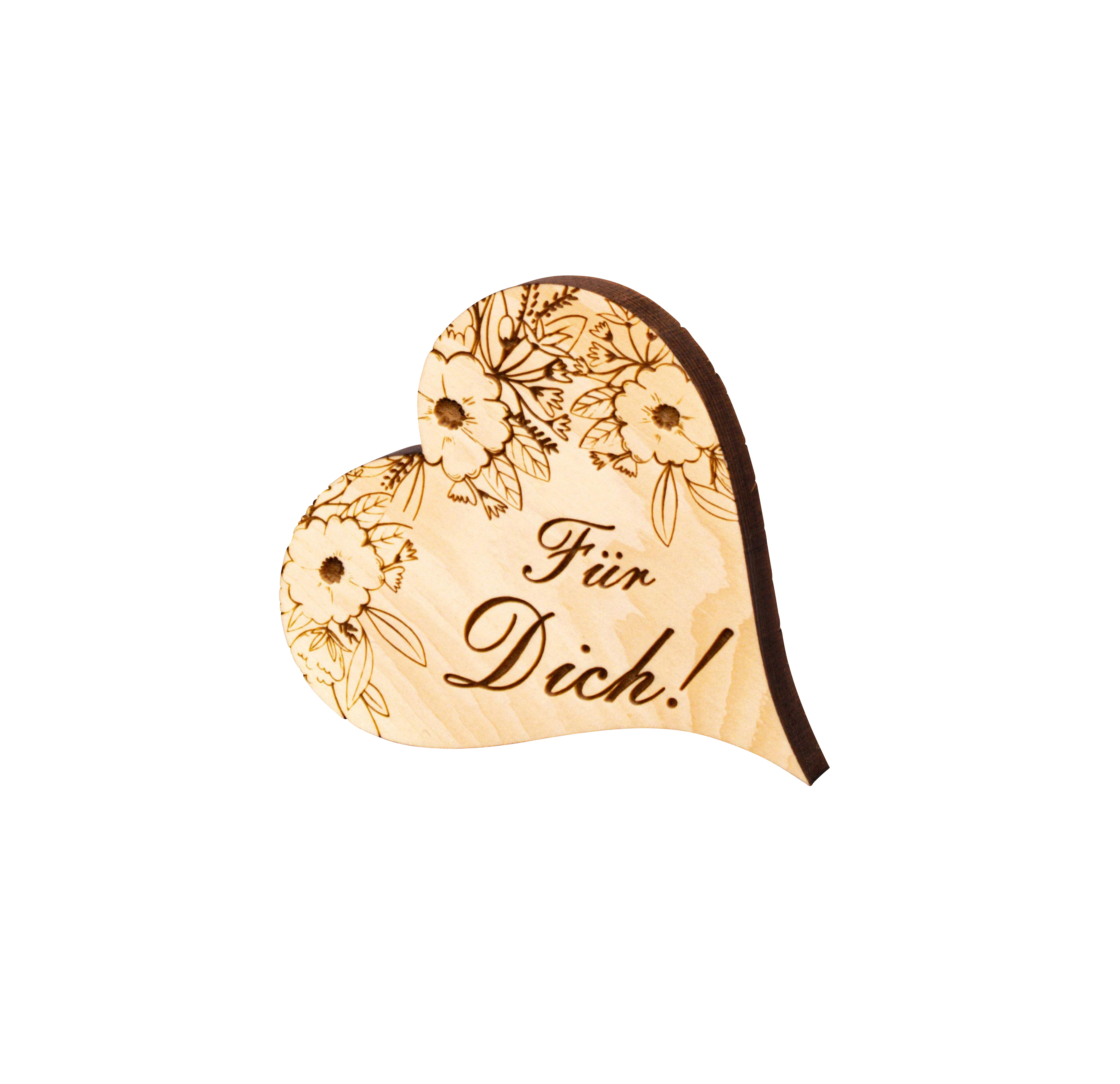 Zirben-Holz-Herz - Für Dich!