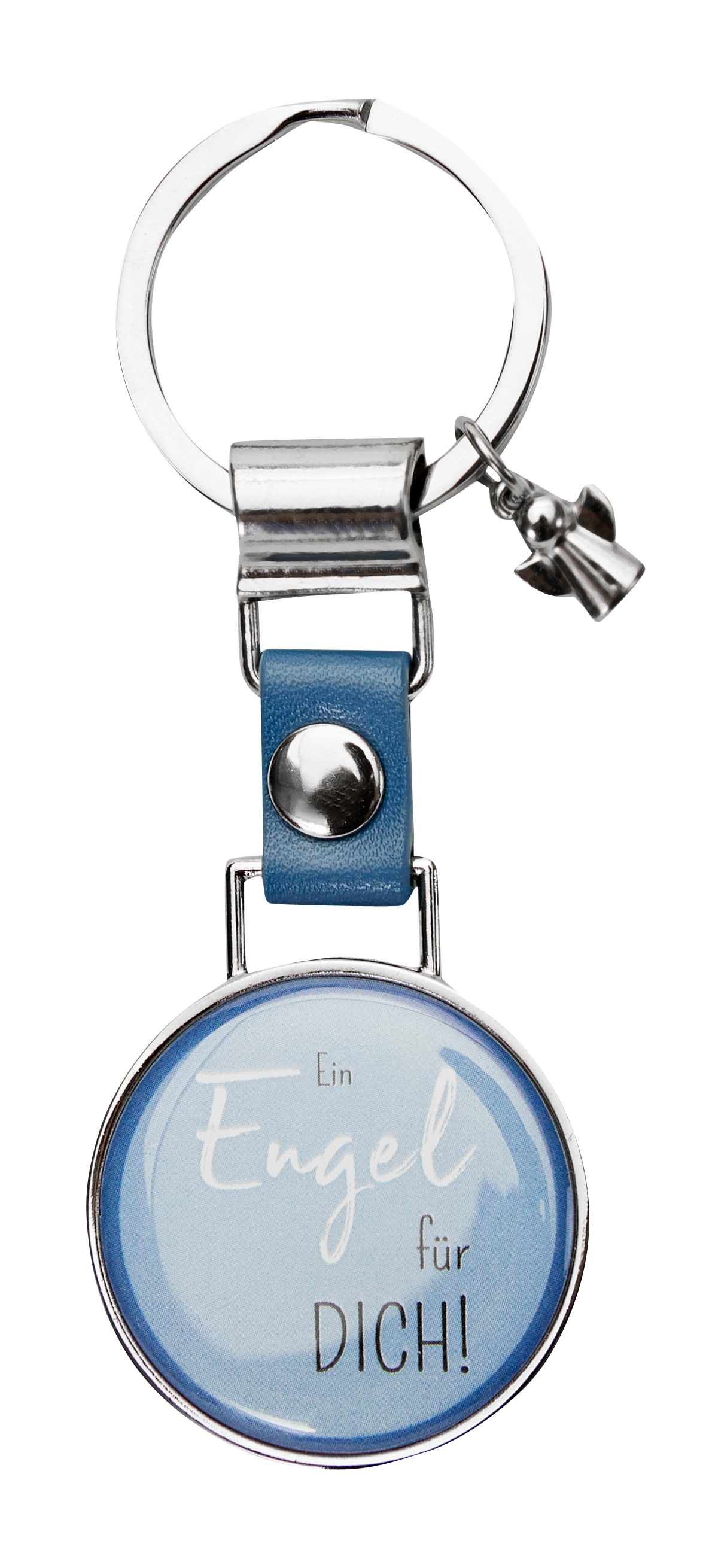 Schlüsselanhänger - Im Leben ist jeder mutig... & Engel Schlüsselanhänger - Im Leben ist jeder mutig... & Engel